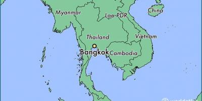 Mapu bangkoku krajiny